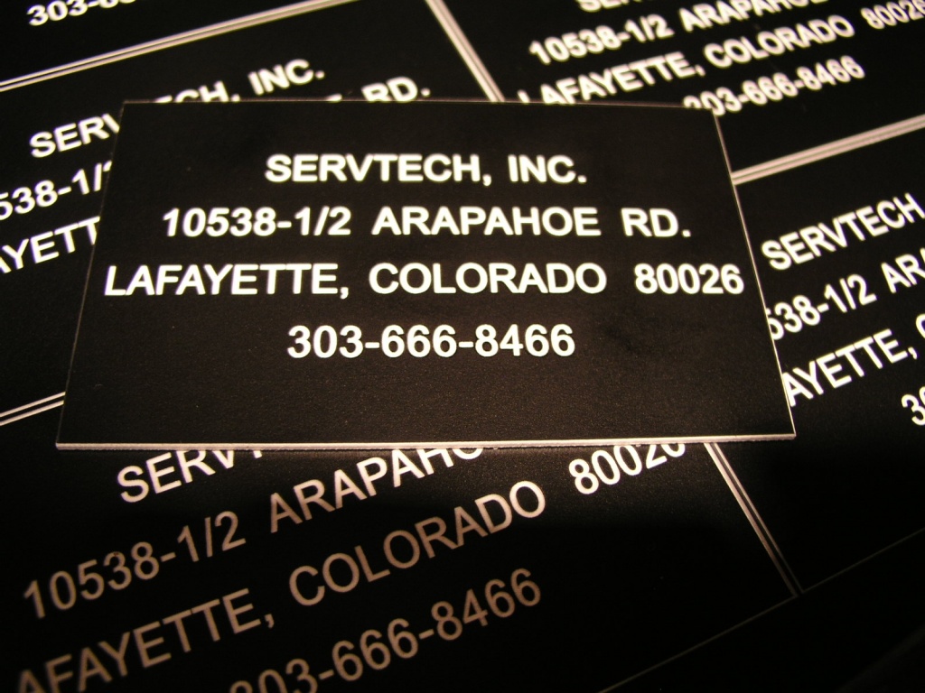 Acrylic 2-Ply Laser Cut &amp; Engraved Product