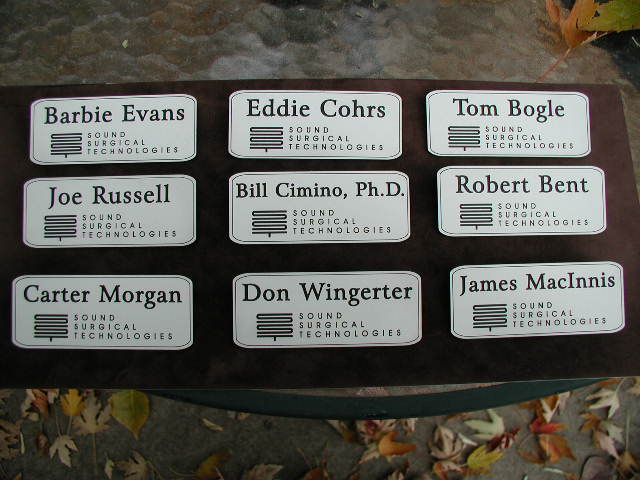 Acrylic Business Production Name Badges