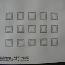 www.PCBStencils.com, Laser Cut Stencil 2