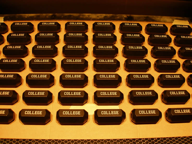 Beer Tap Anodized Laser Engraving