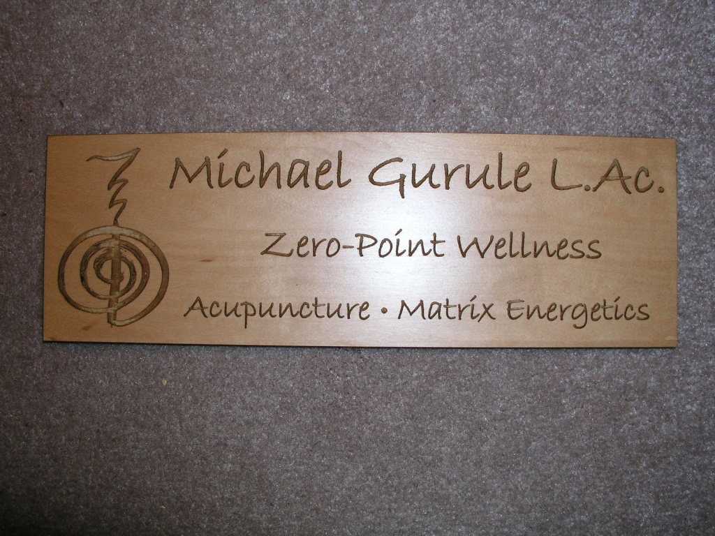 Laser Engraved Wood