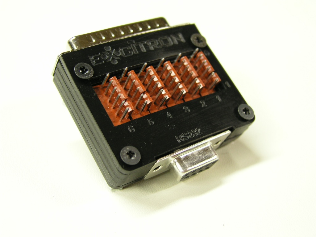 Electronic Parts, Laser Cut Laminate Housing Assembled