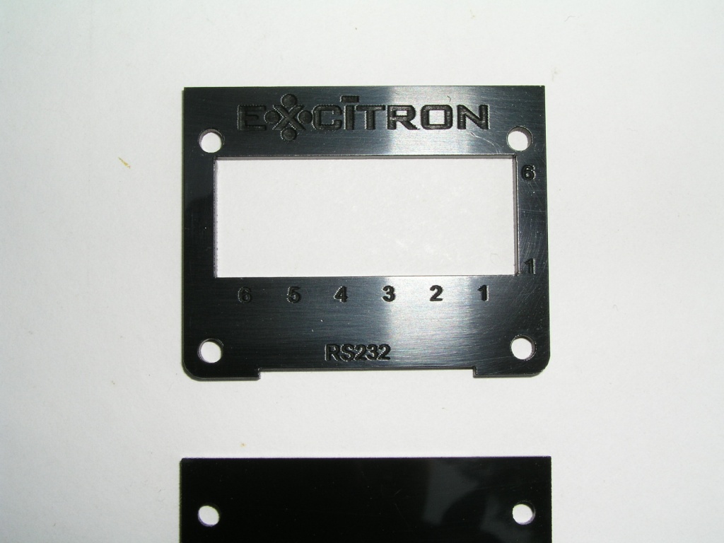 Electronic Parts, Laser Cut Laminate Housing Close Up
