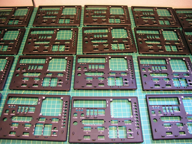 Electronics Part, Anodized Aluminum Laser Engraved Production (1)
