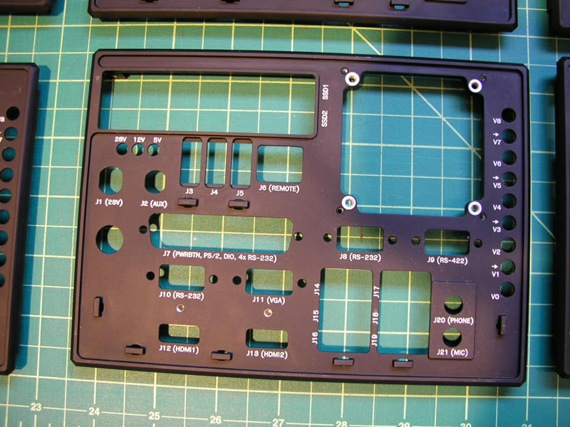Electronics Part, Anodized Aluminum Laser Engraved Production (2)