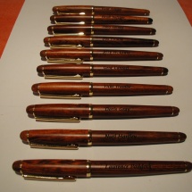 Laser Engraved Hardwood Pens
