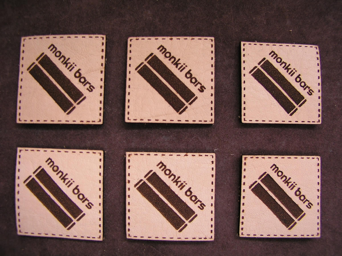 Leather Labels for Clothing Laser Cut Engraved Cutting Edge Laser