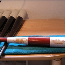Wood Baseball Bat Laser Engravings