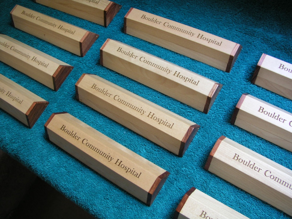 Wood Box, Laser Engraving