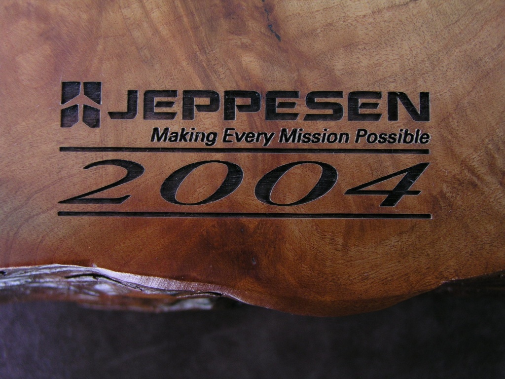 Wood Laser Engraving, Jeppesen